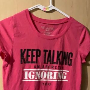 Sassy quote tee